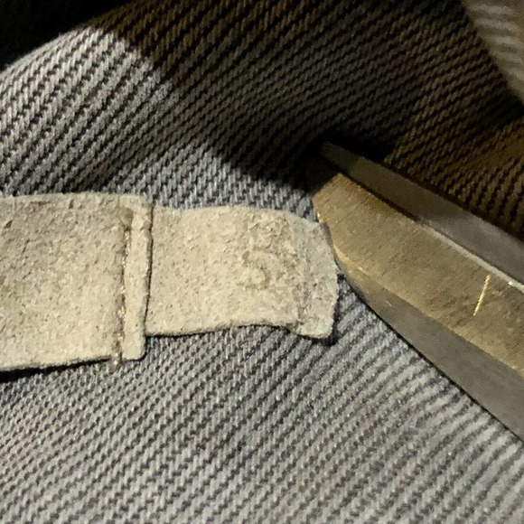 Max Jeans Utility Vest Small Gray 4 Pockets Full Zip w/ Snaps Adjustable Waist - Picture 7 of 11